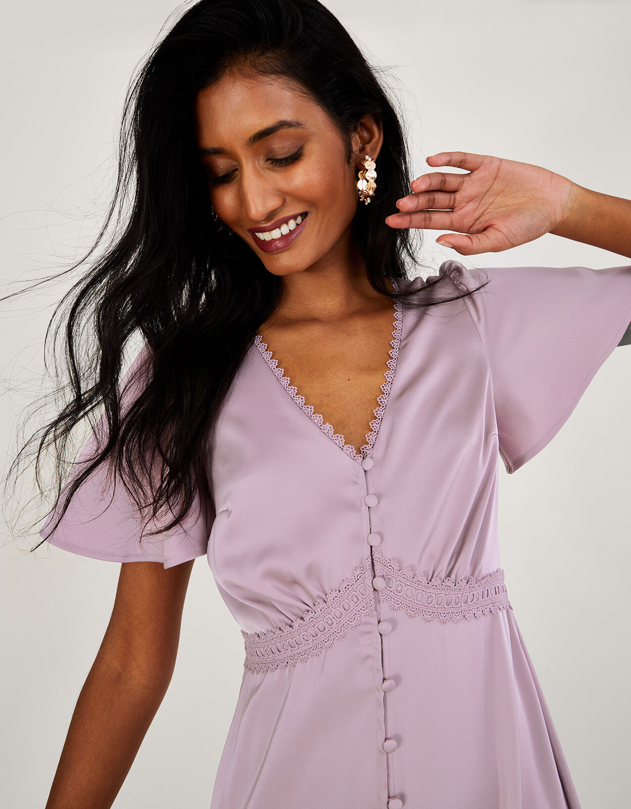 Mink maxi deals dress