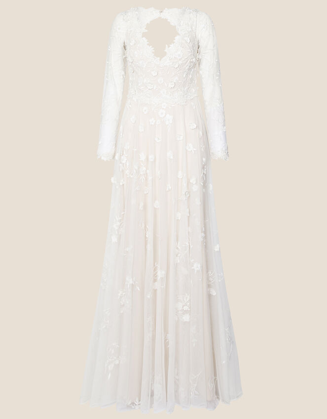 Sue Embellished Bridal Maxi Dress, Ivory (IVORY), large