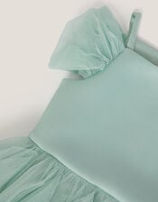 Scarlet Off-The-Shoulder Tulle Dress, Green (SAGE), large