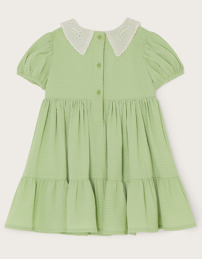 Baby Collar Dress, Green (GREEN), large