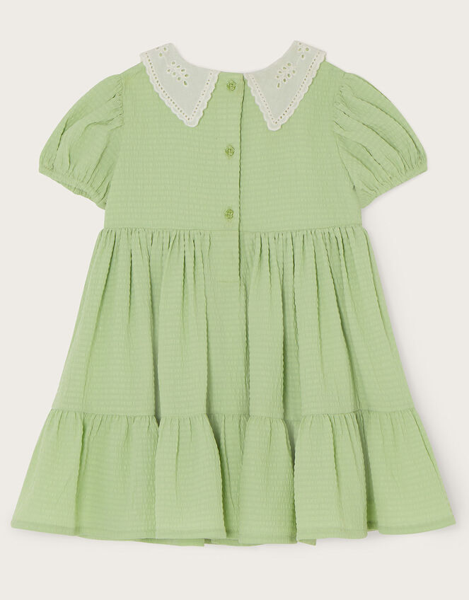 Baby Collar Dress, Green (GREEN), large