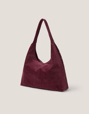 Lily Embroidered Slouch Shoulder Bag, , large