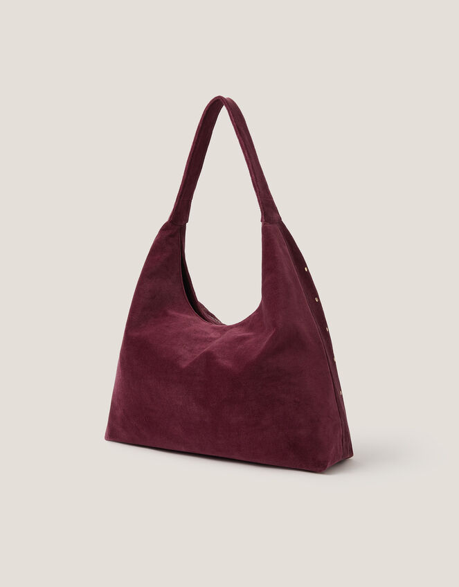 Lily Embroidered Slouch Shoulder Bag, , large