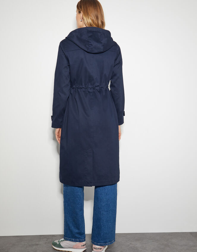 Rory Showerproof Rain Coat, Blue (NAVY), large
