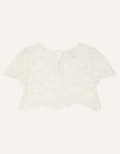 Lace Top and Dress 2-in-1 Set, Ivory (IVORY), large