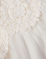 Starla Lace Tulle Dress, Ivory (IVORY), large