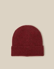 Katie Beanie Hat, Red (BERRY), large