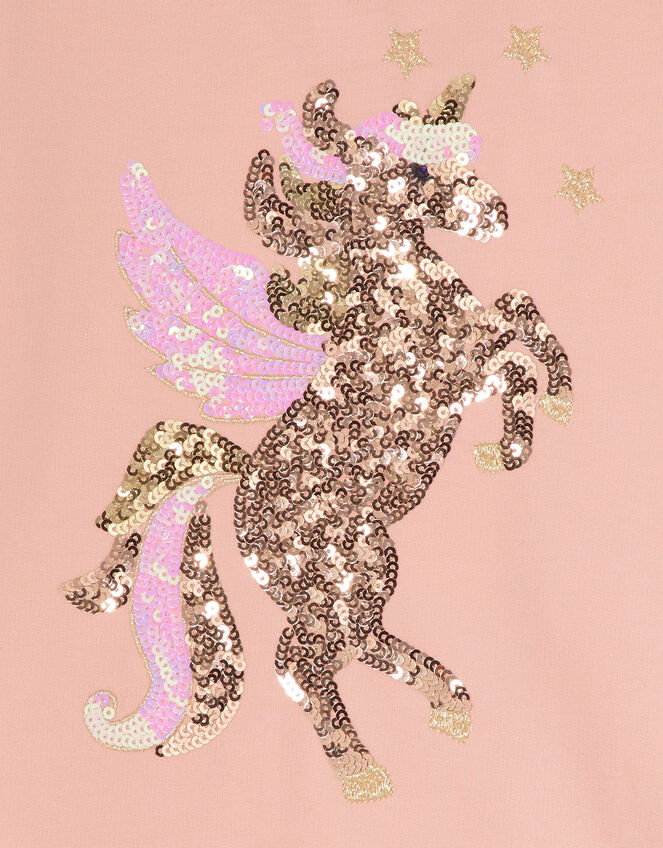 Sequin Unicorn Bomber Jacket, Pink (PINK), large
