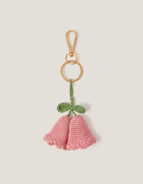 Tulip Crochet Bag Charm, , large