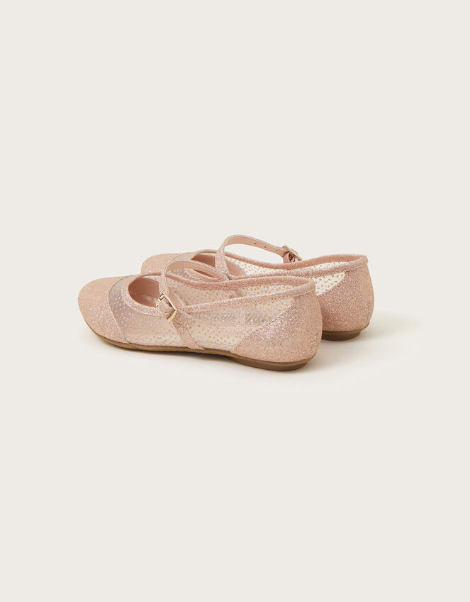 Glitter Princess Ballet Flats Gold | Girls' Flat Shoes | Monsoon US.