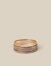 5-Pack Diamant&eacute; Bangles, , large