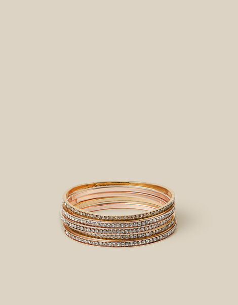 5-Pack Diamant&eacute; Bangles, , large