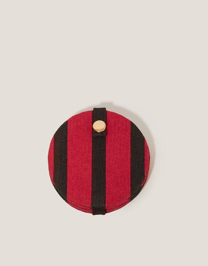 Shell Embroidered Compact Mirror, , large