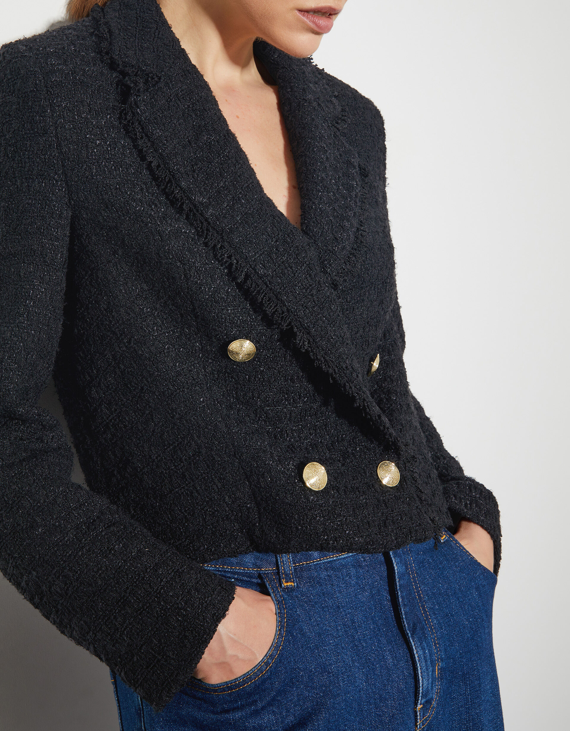 Monsoon mila tweed coat 2025