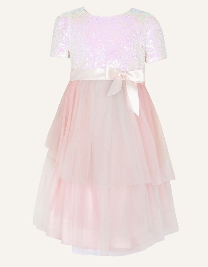 Prairie Sequin Rainbow Dress , Pink (PINK), large