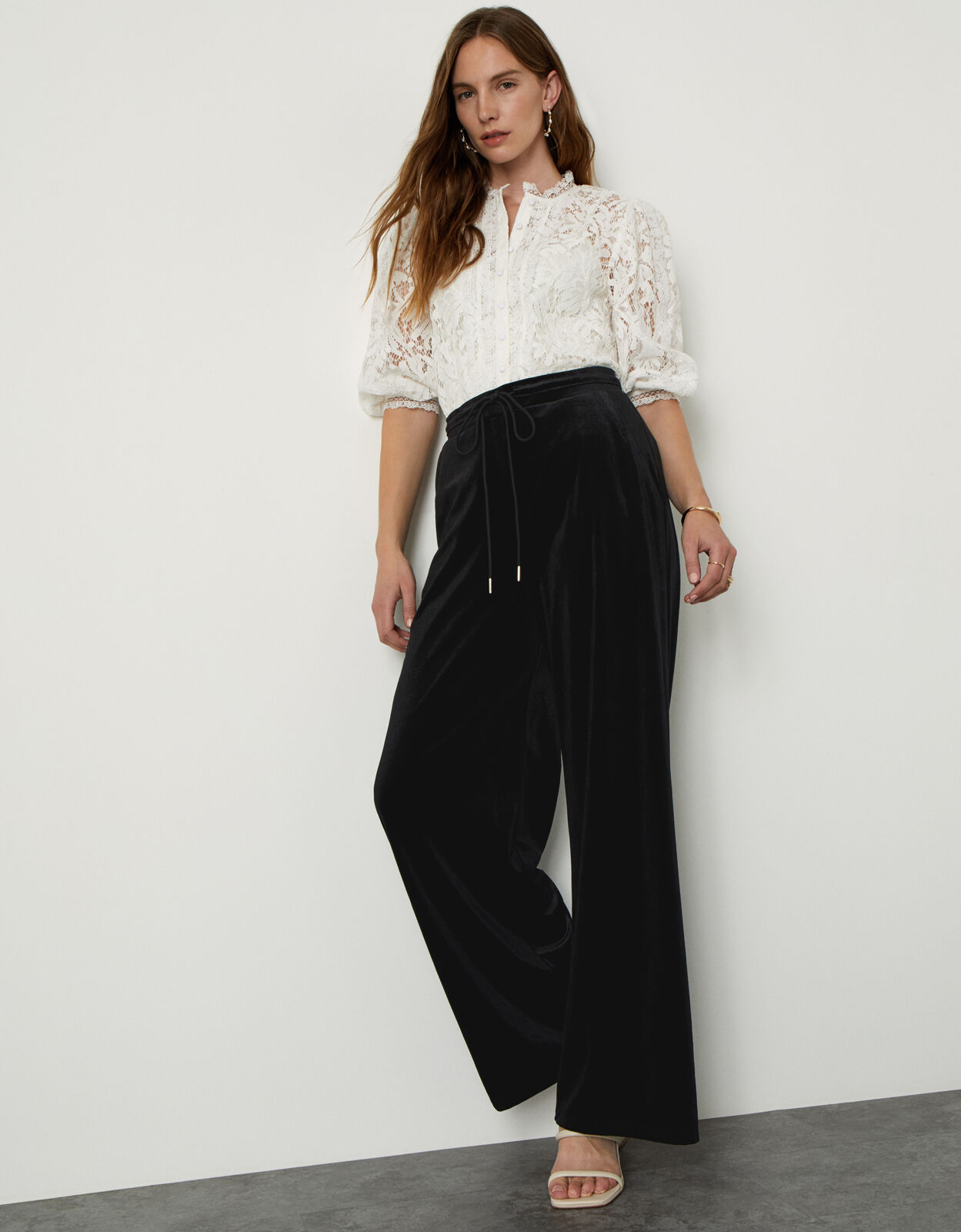 Monsoon velvet trousers sale