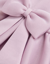 Baby Sleeveless Big Bow Dress, Purple (LILAC), large