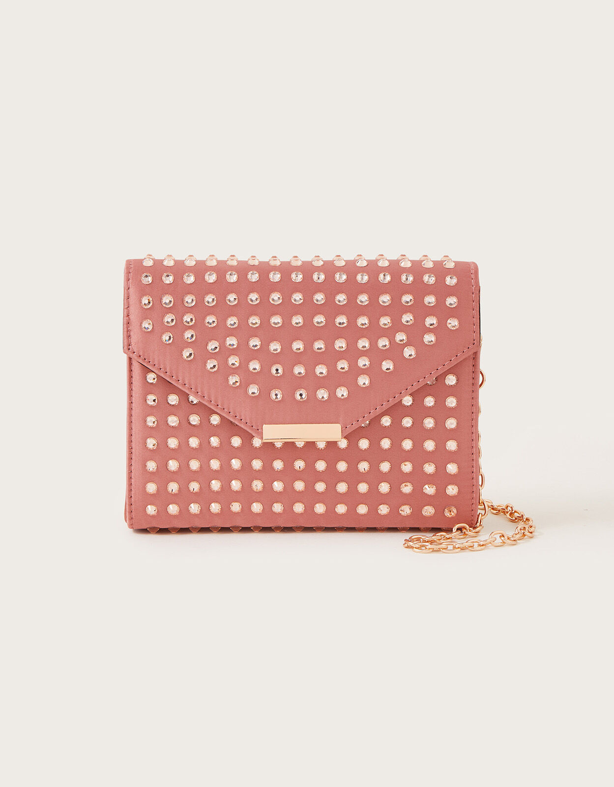 Gem clutch bag top