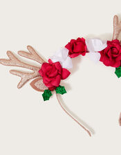 Ruby Reindeer Festive Headband , , large
