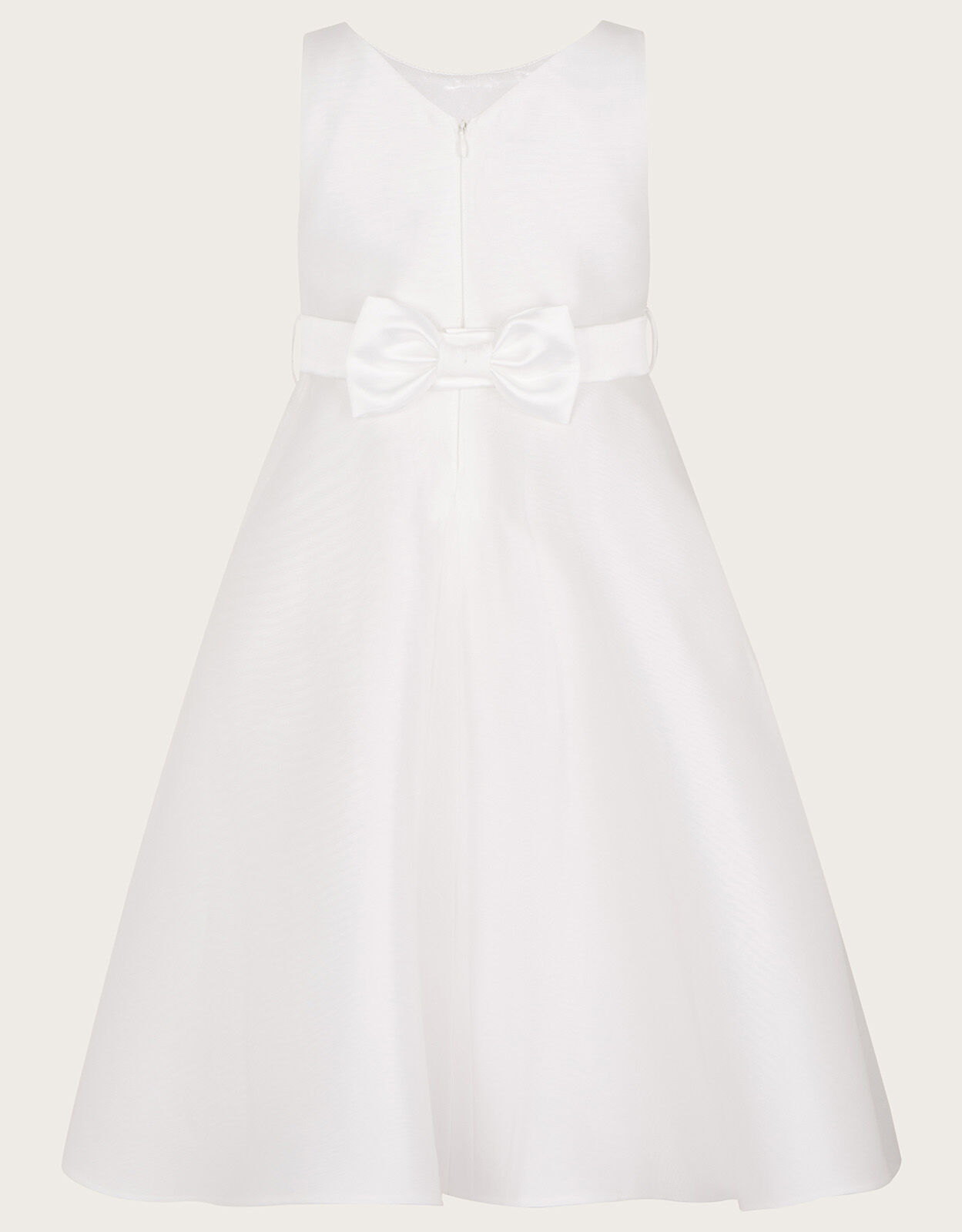 Tuberose High Low Bridesmaid Dress Ivory Girls Dresses