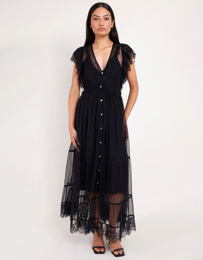 East Safiyah Dress, Black (BLACK), large