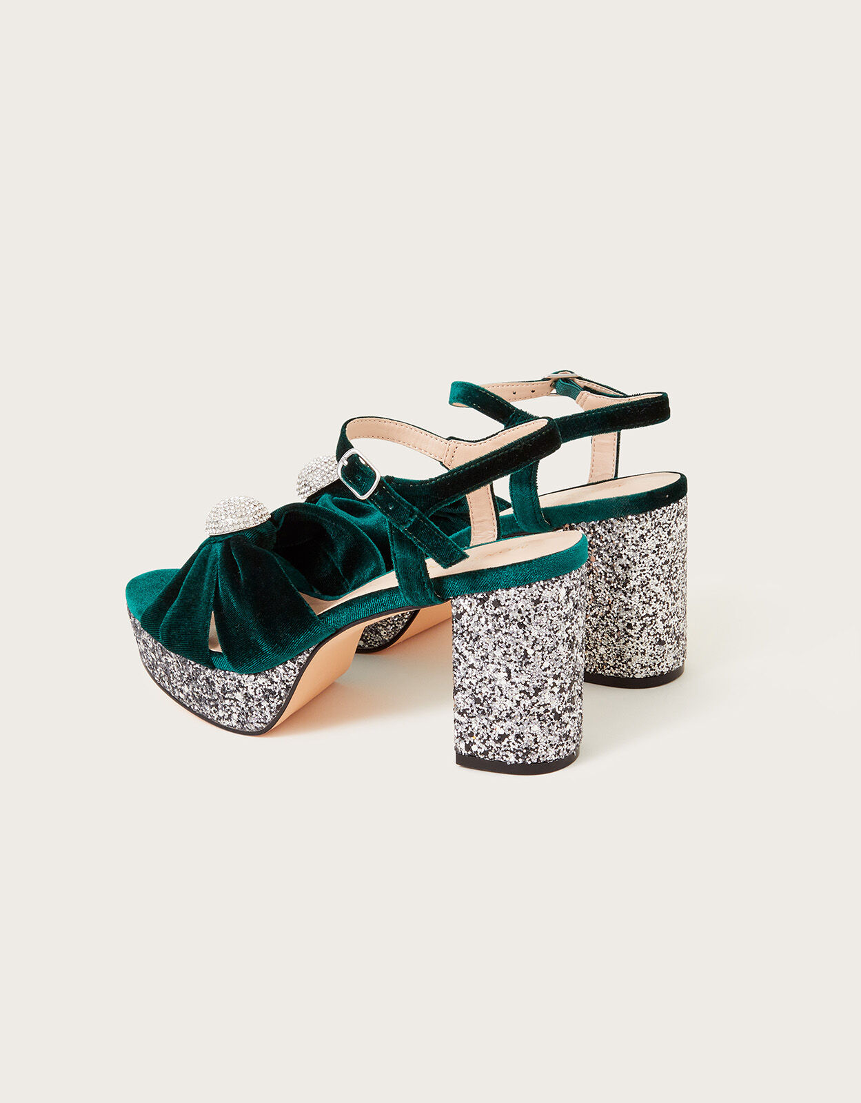 Sparkly platform sandals store
