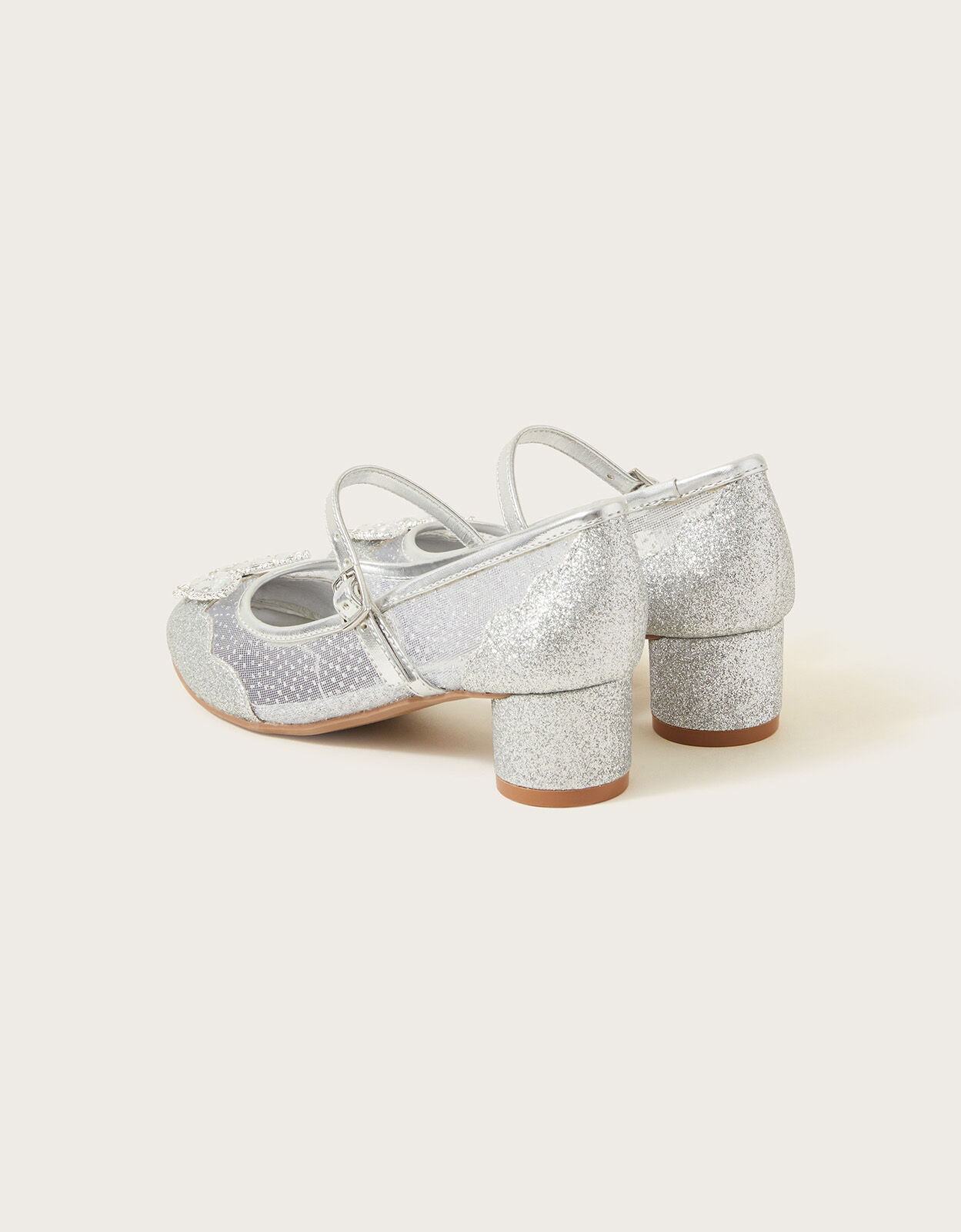White butterfly clearance heels