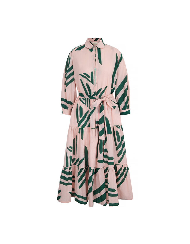 Tallulah and Hope Bell Print Dress, Pink (PINK), large