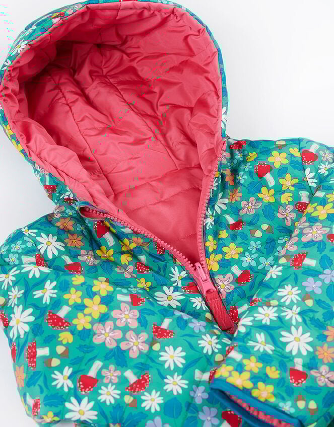 Frugi Reversible Toasty Trail Jacket, Pink (PINK), large