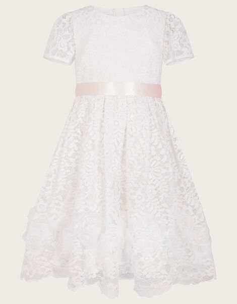 Arya Lace Dress, Ivory (IVORY), large