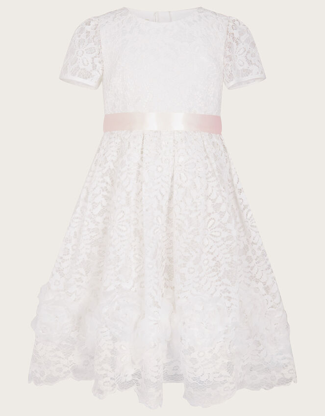 Arya Lace Dress, Ivory (IVORY), large