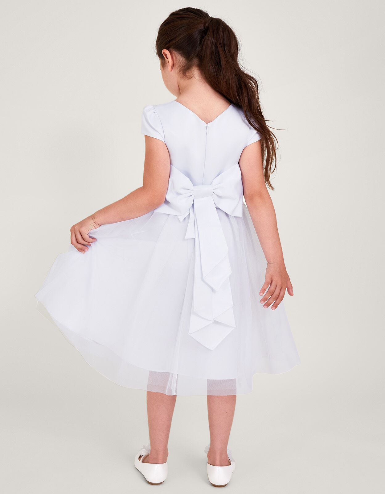 Tulle Communion Dress White Girls Dresses Monsoon Global