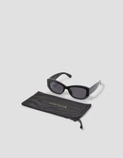 Retro Rectangle Sunglasses, , large