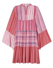 Pitusa Patchwork Mini Dress, , large