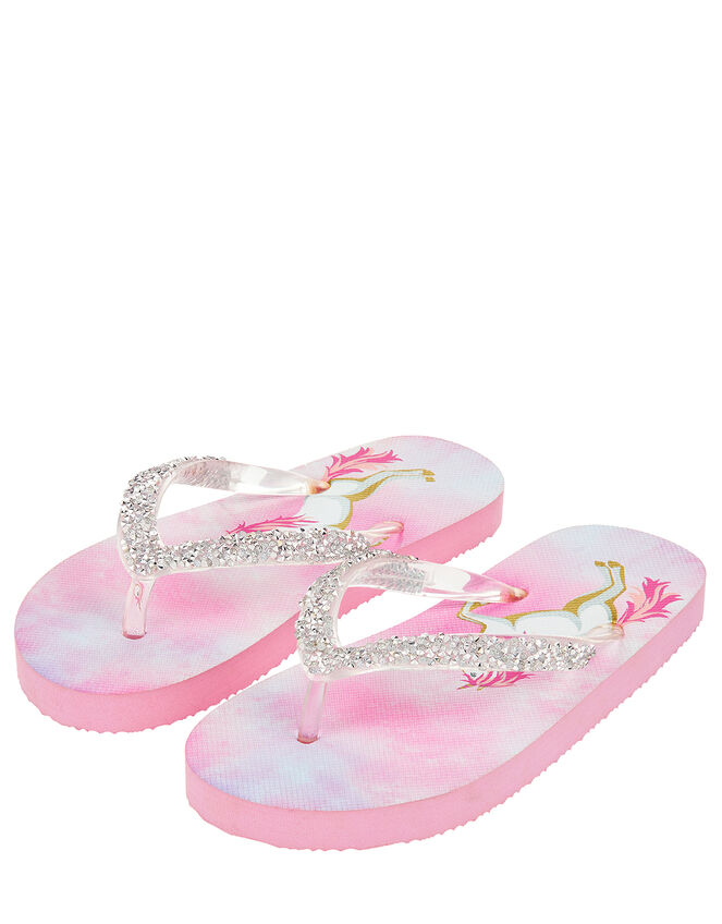 Alice Unicorn Flip Flops, Multi (MULTI), large