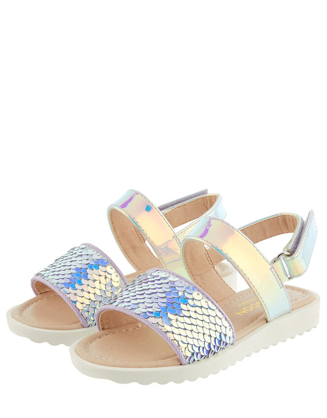 Baby Mermaid Sequin Sandals, Multi (MULTI), large