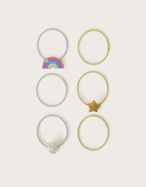 6-Pack Magical Glitter Hair Bands, , large