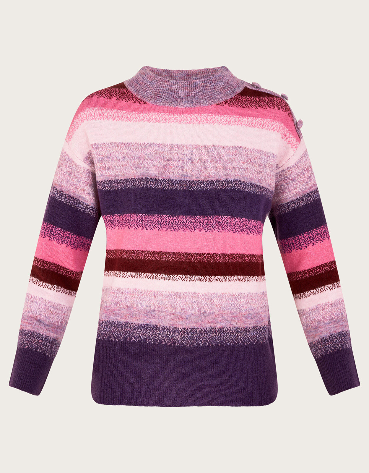 Pink on sale striped jumper