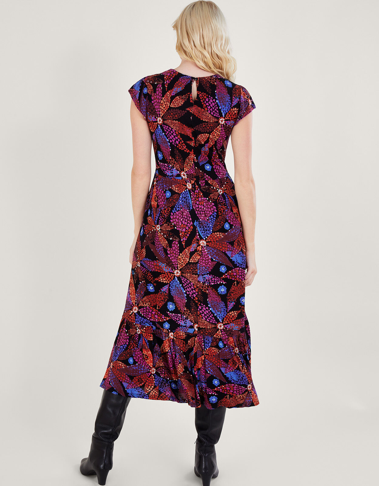 Montrose dobby midi dress 2025