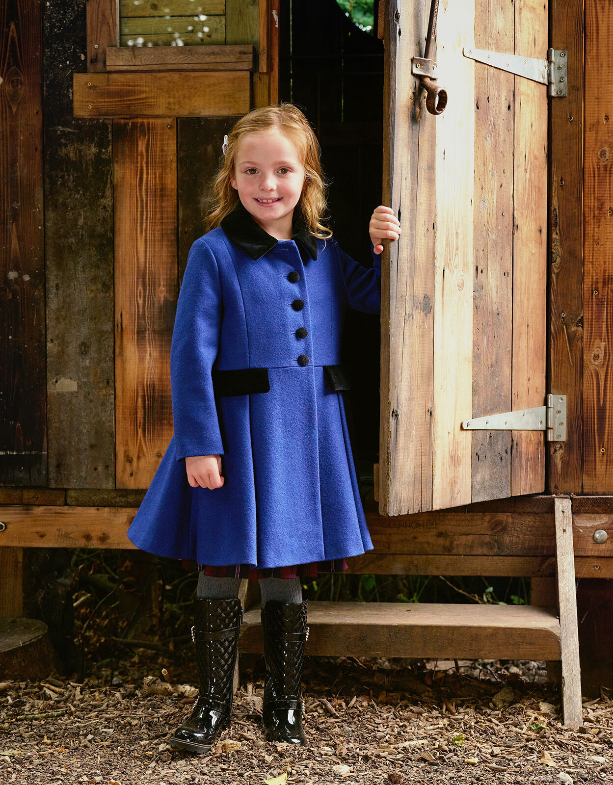 Monsoon blue hot sale coat