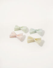 Dazzle Bow Clip Set, , large