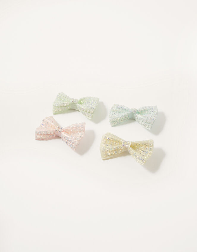 Dazzle Bow Clip Set, , large