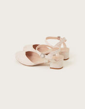 Lace Two-Part Heels, Pink (PINK), large