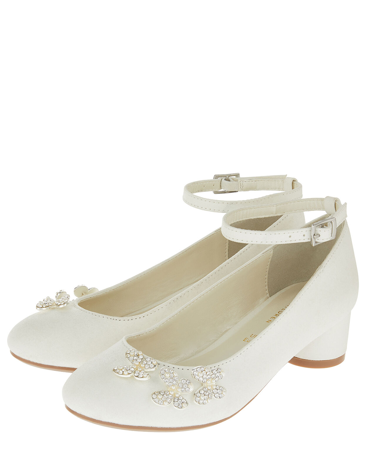 girls ivory shoes