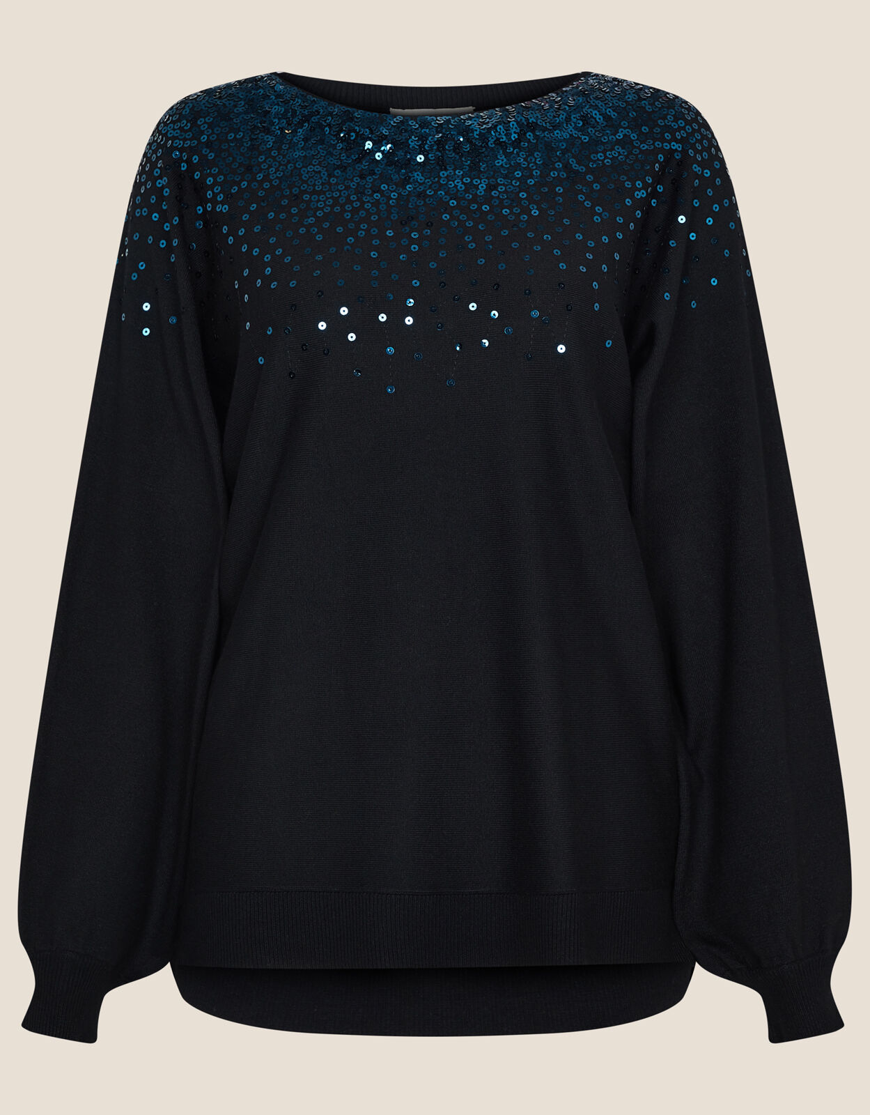 Monsoon black jumper cheap