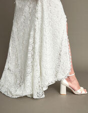 Sienna Lace Maxi Wedding Dress, Ivory (IVORY), large