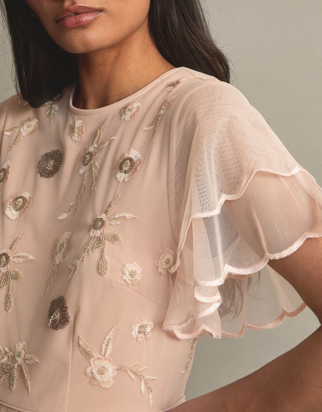 Catherine Embellished Maxi Dress, Pink (BLUSH), large
