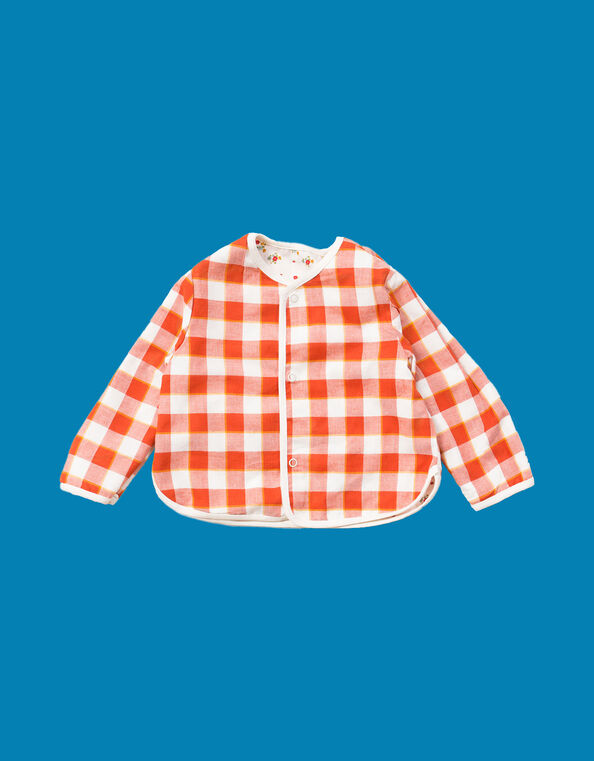 Little Green Radicals Spring Flowers Reversible Jacket , Red (RED), large