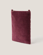Lily Embroidered Phone Bag, , large