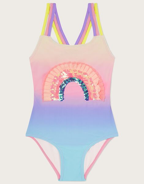 Ombre Rainbow Swimsuit, Multi (MULTI), large